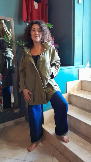 Parka Wiya 
canvas customizzato