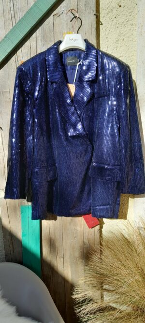 Blazer Wiya
paillettes blu royal