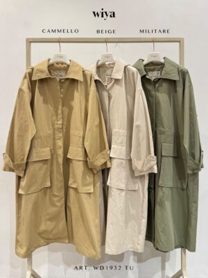 Trench Wiya lungo beige