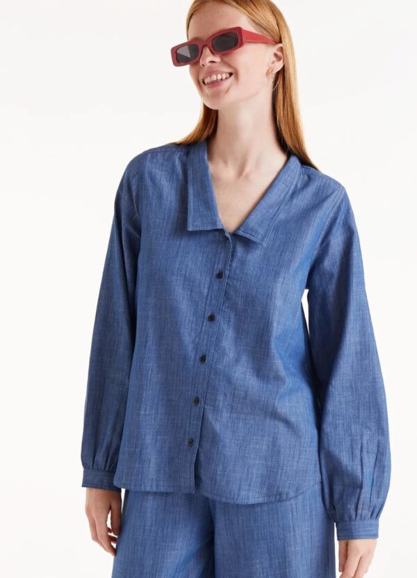 Camicia Compania Fantastica jeans - immagine 2